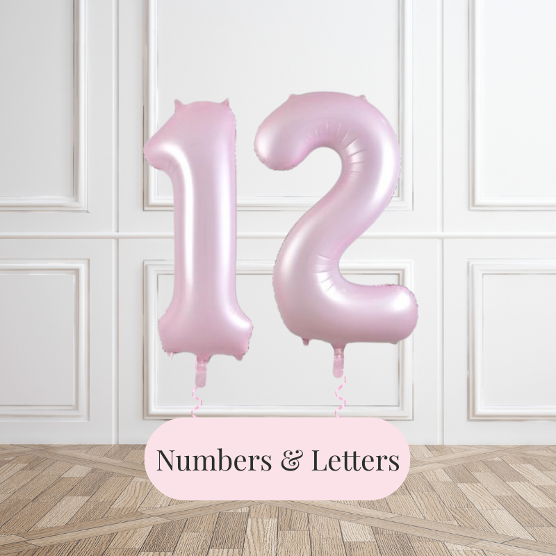 Number & Letter Balloons Brisbane | Balloon Society