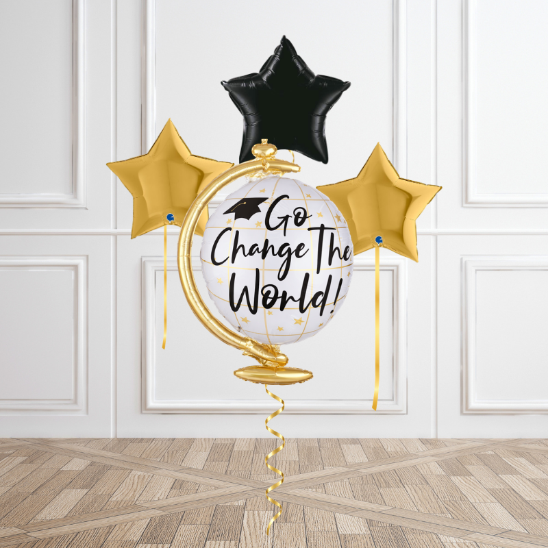 Graduate World Changer Balloon Bouquet
