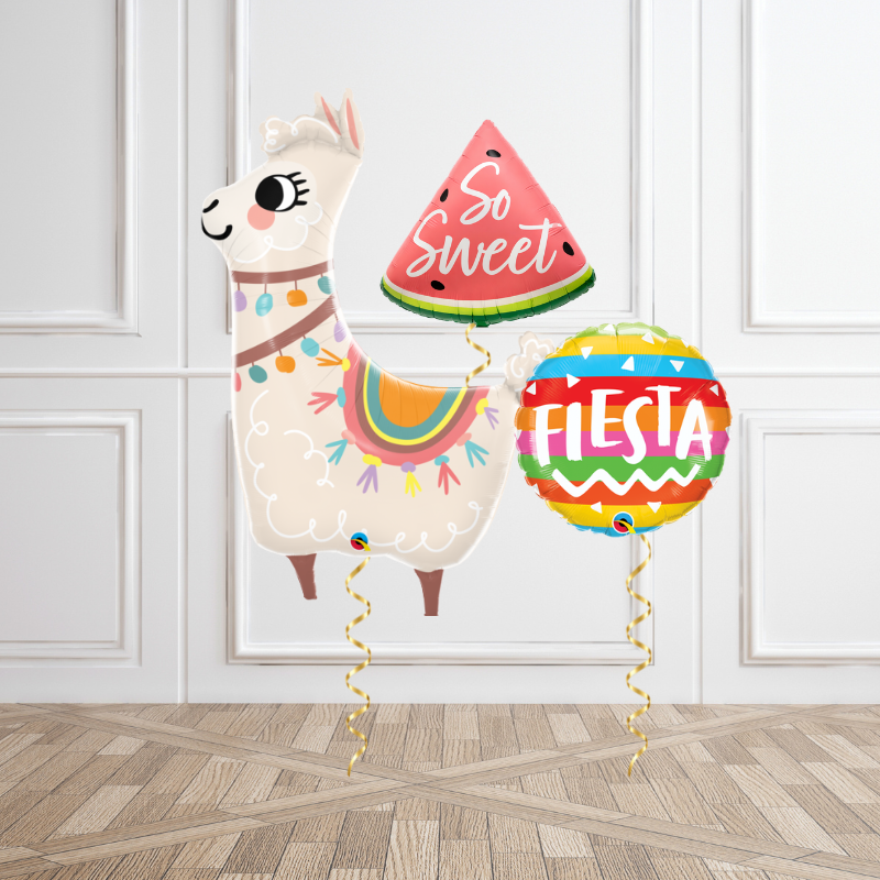 Fiesta Llama Balloon Bouquet