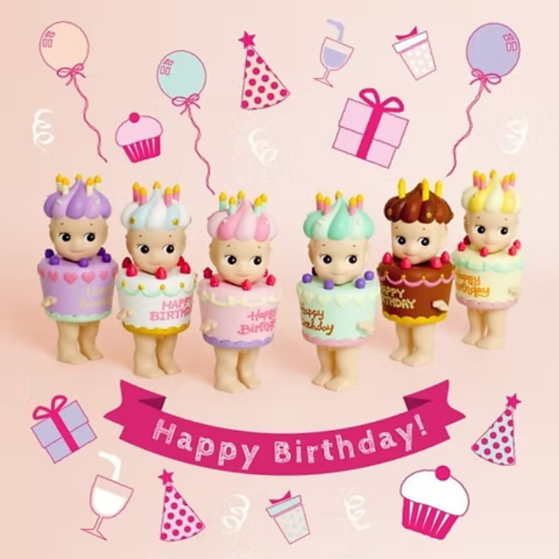Sonny Angel Birthday Gift - Cake