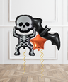 Trick or Treat Halloween Helium Balloon Bunch
