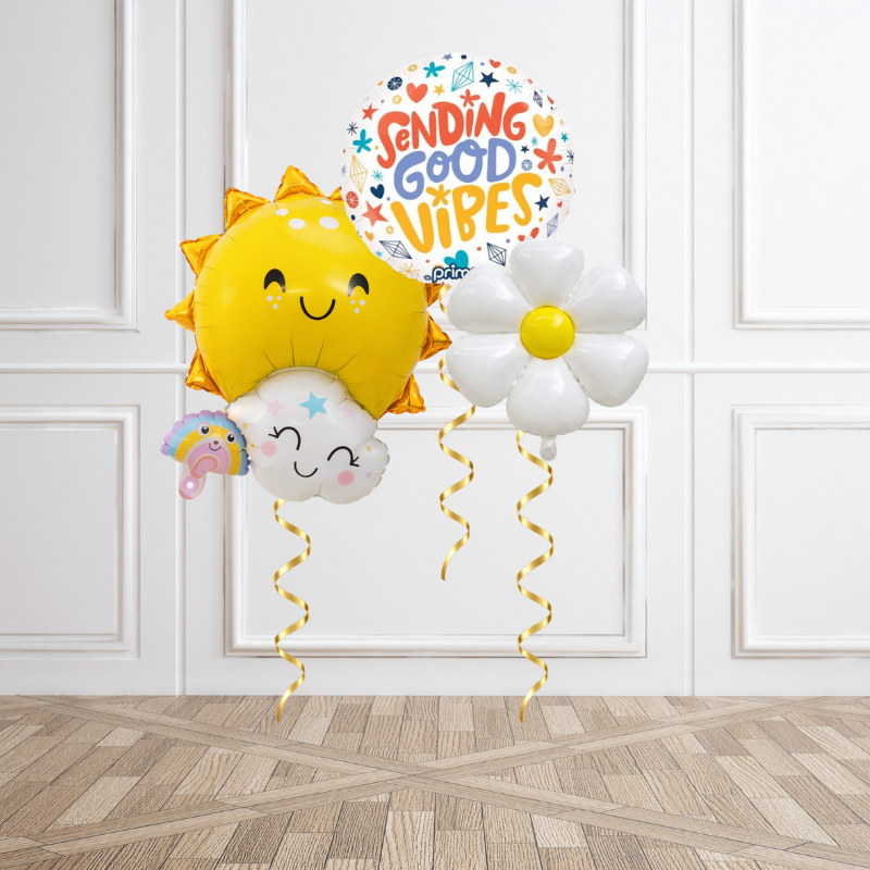 Sending Good Vibes Sunshine Balloon Bouquet
