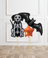 Trick or Treat Halloween Helium Balloon Bunch