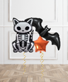 Trick or Treat Halloween Helium Balloon Bunch