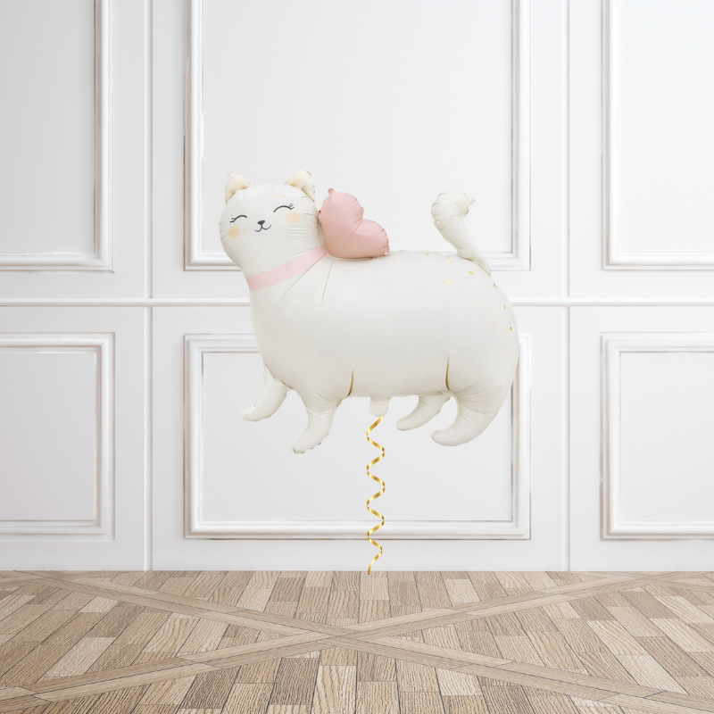 Angel Kitty Helium Balloon