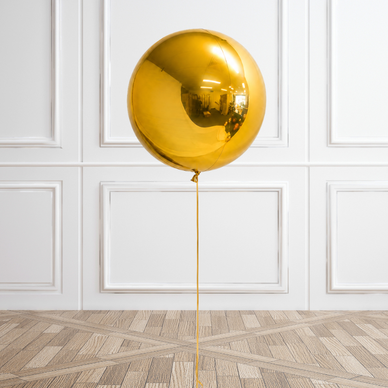 Chrome Orb Helium Balloon