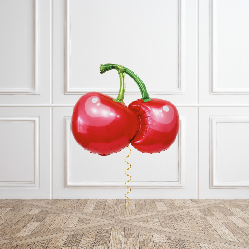 Classic Cherry Helium Balloon