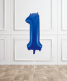 Cobalt Chrome Helium Number Balloon