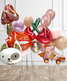 Kiss Me Giant Balloon Bunch