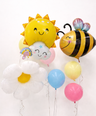 Happy Bee Balloon Bunch