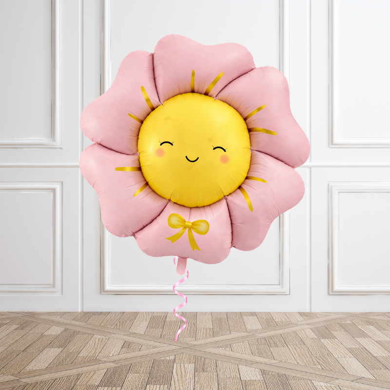 Sweet Pink Daisy Balloon