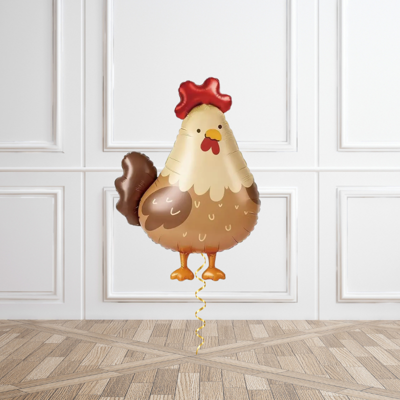 Farmyard Hen Helium Foil Balloon