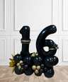 Custom Number Balloon Bunch