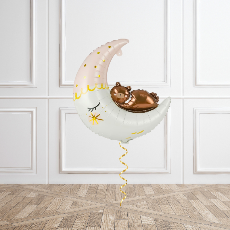 Dreamy Bear Helium Foil Balloon