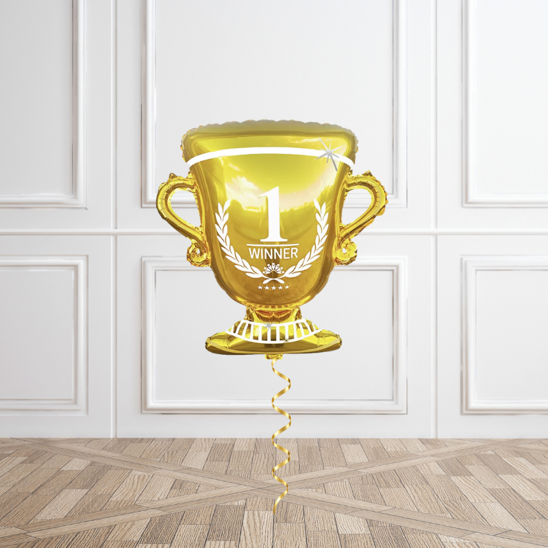 Winner Trophy Helium Foil Balloon