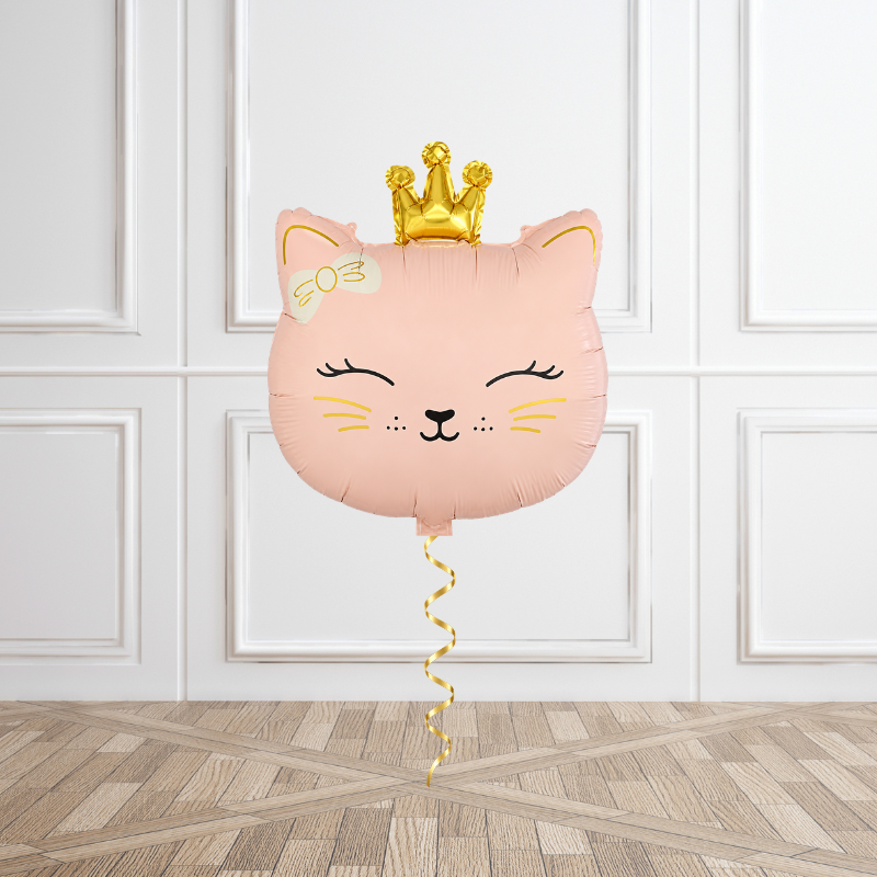 Princess Kitty Helium Foil Balloon