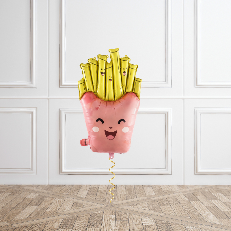 French Fries Helium Balloon