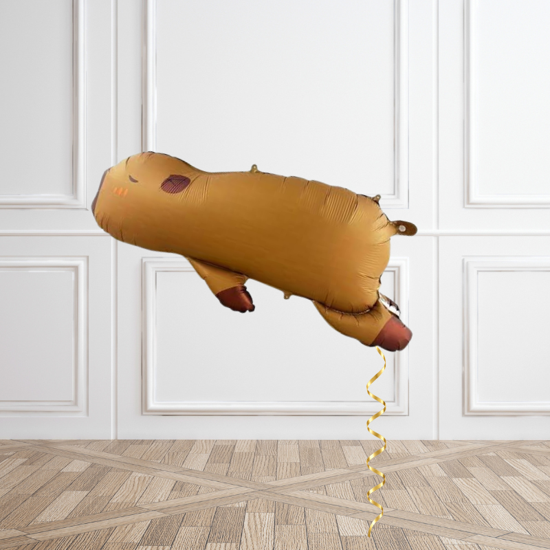 Capybara Helium Foil Balloon