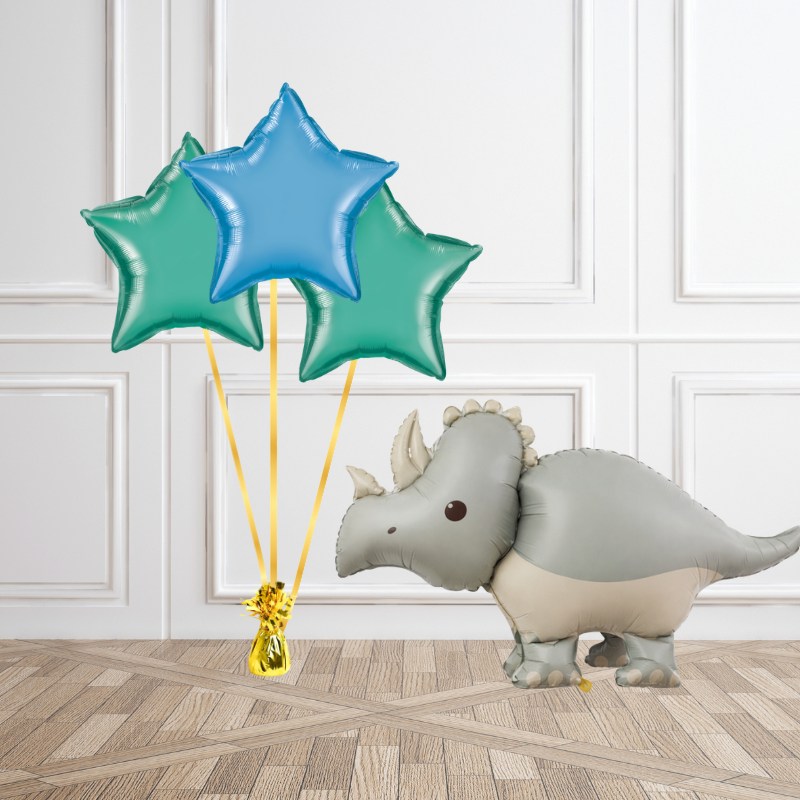 Dino Star Party Balloon Bouquet
