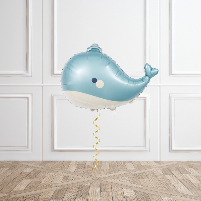 Blue Whale Helium Balloon