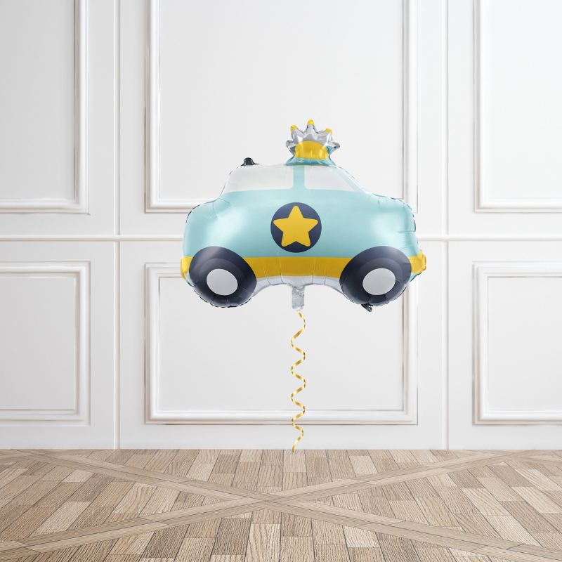 Police Car Helium Balloon