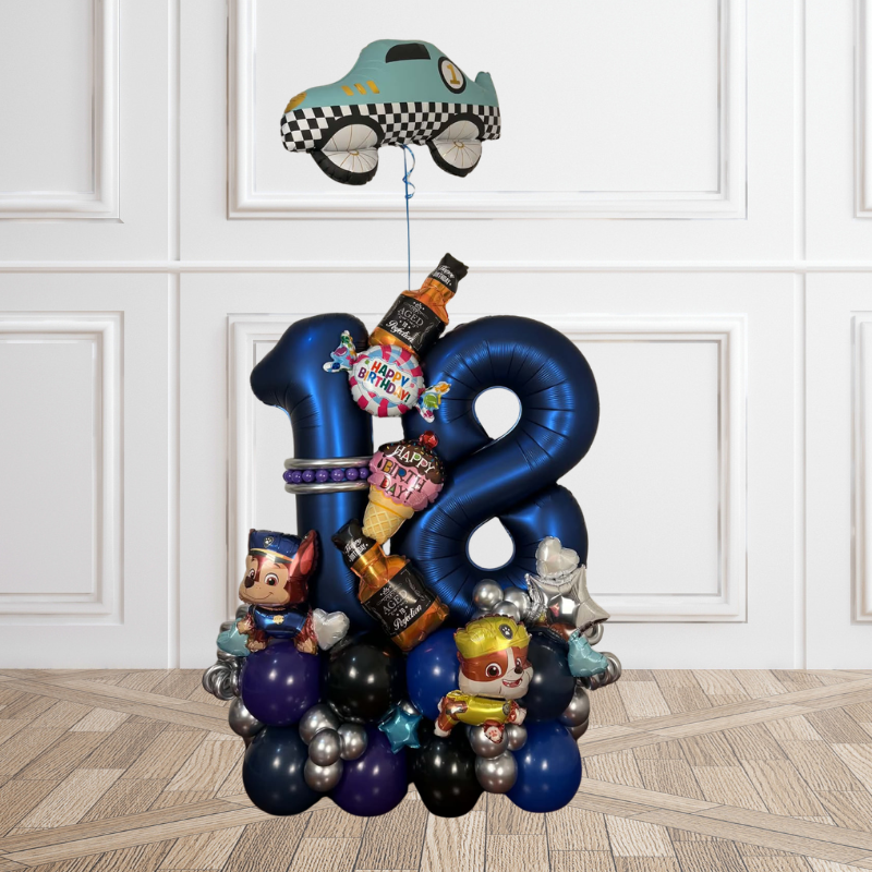 Themed Birthday Balloon Bunch
