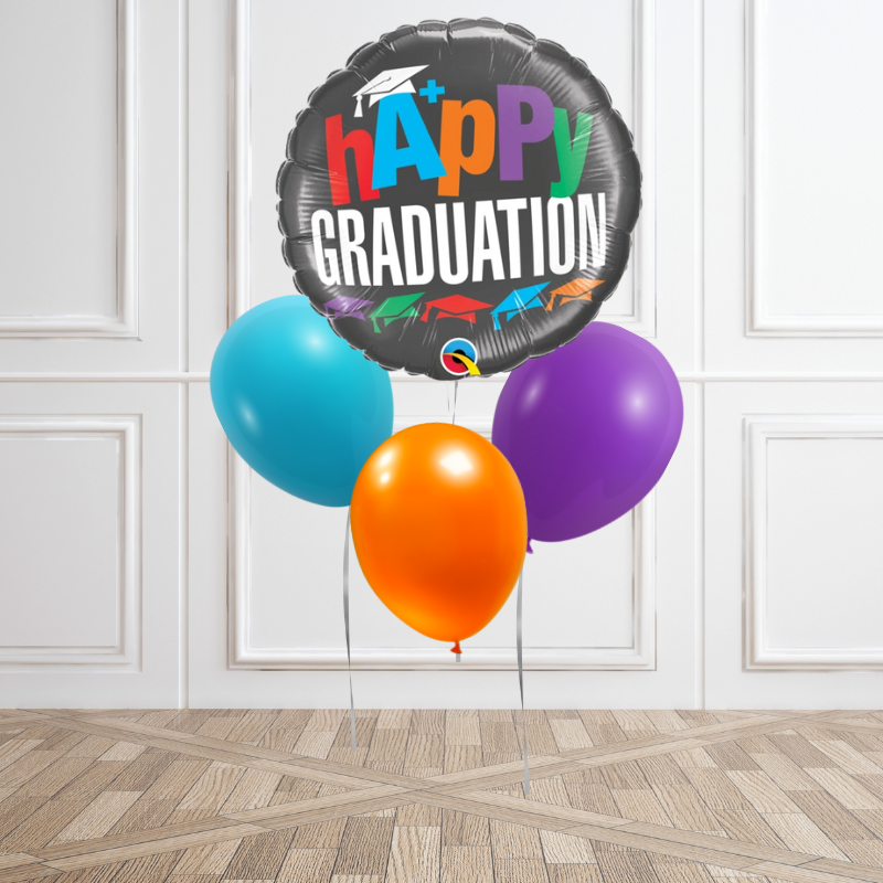 Happy Graduation A+ Balloon Bouquet