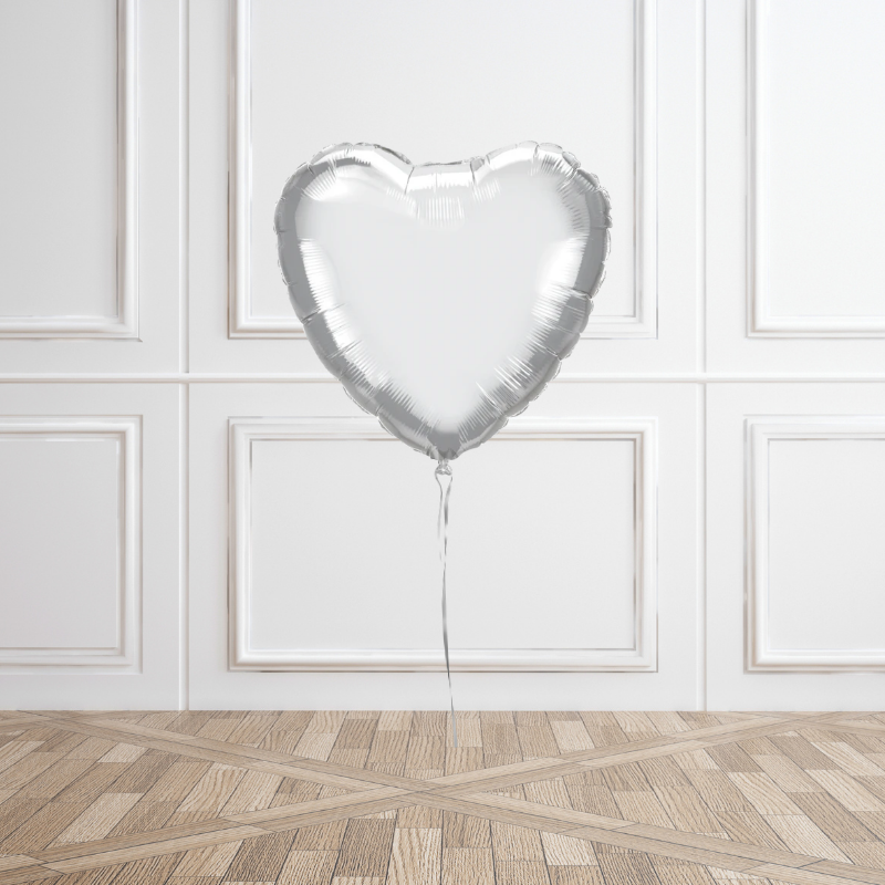 Helium Foil Heart Balloon
