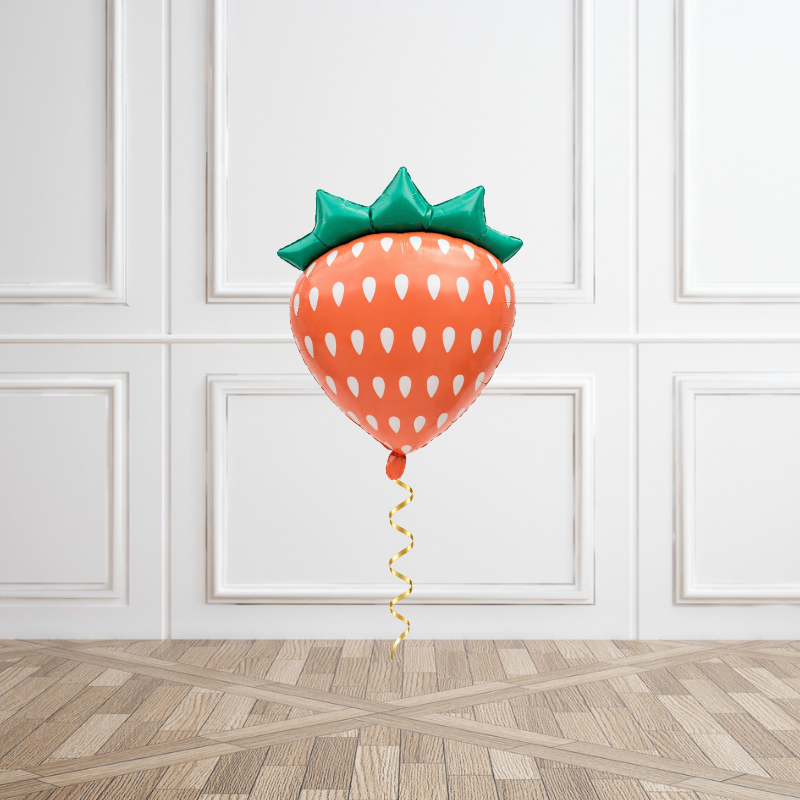 Sweet Strawberry Helium Foil Balloon