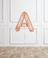 Rose Gold Helium Letter Balloons