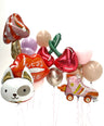 Kiss Me Giant Balloon Bunch