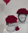 Signature Red Rose Hat Box
