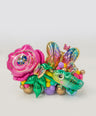 Tropical Rainforest Balloon Feature with Flowers, Butterflies, and Birds